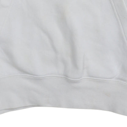 Mens UK Size XS Nike White Pullover Hoodie