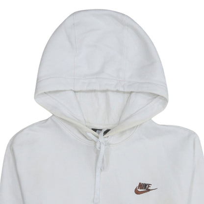 Mens UK Size XS Nike White Pullover Hoodie