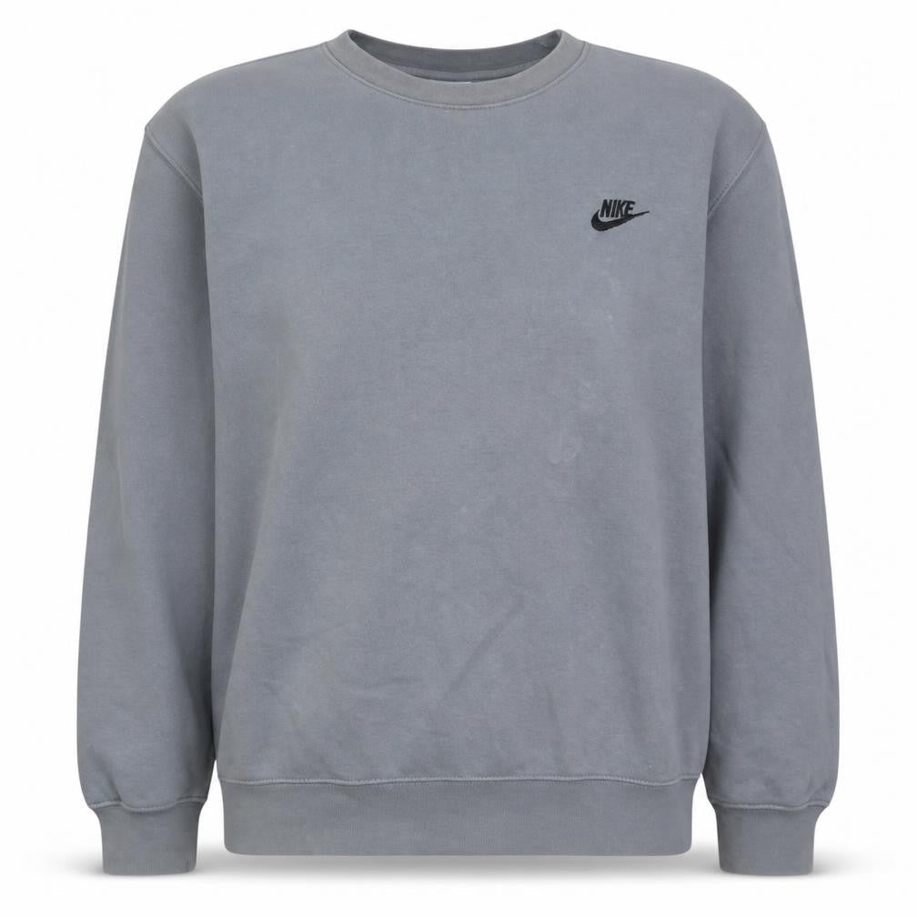 Mens UK Size L Nike Grey Pullover Sweatshirt