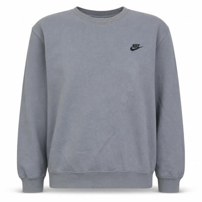 Mens UK Size L Nike Grey Pullover Sweatshirt