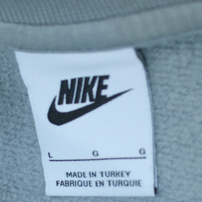 Mens UK Size L Nike Grey Pullover Sweatshirt