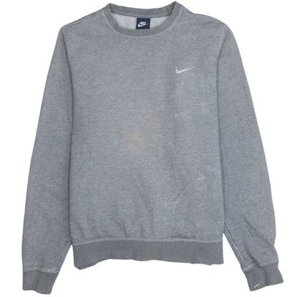 Mens UK Size L Nike Grey Pullover Sweatshirt