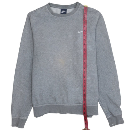 Mens UK Size L Nike Grey Pullover Sweatshirt