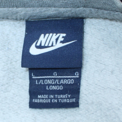 Mens UK Size L Nike Grey Pullover Sweatshirt