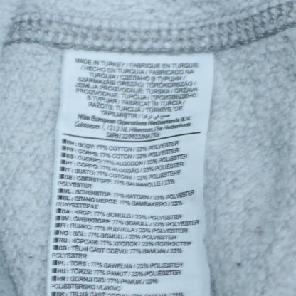 Mens UK Size L Nike Grey Pullover Sweatshirt