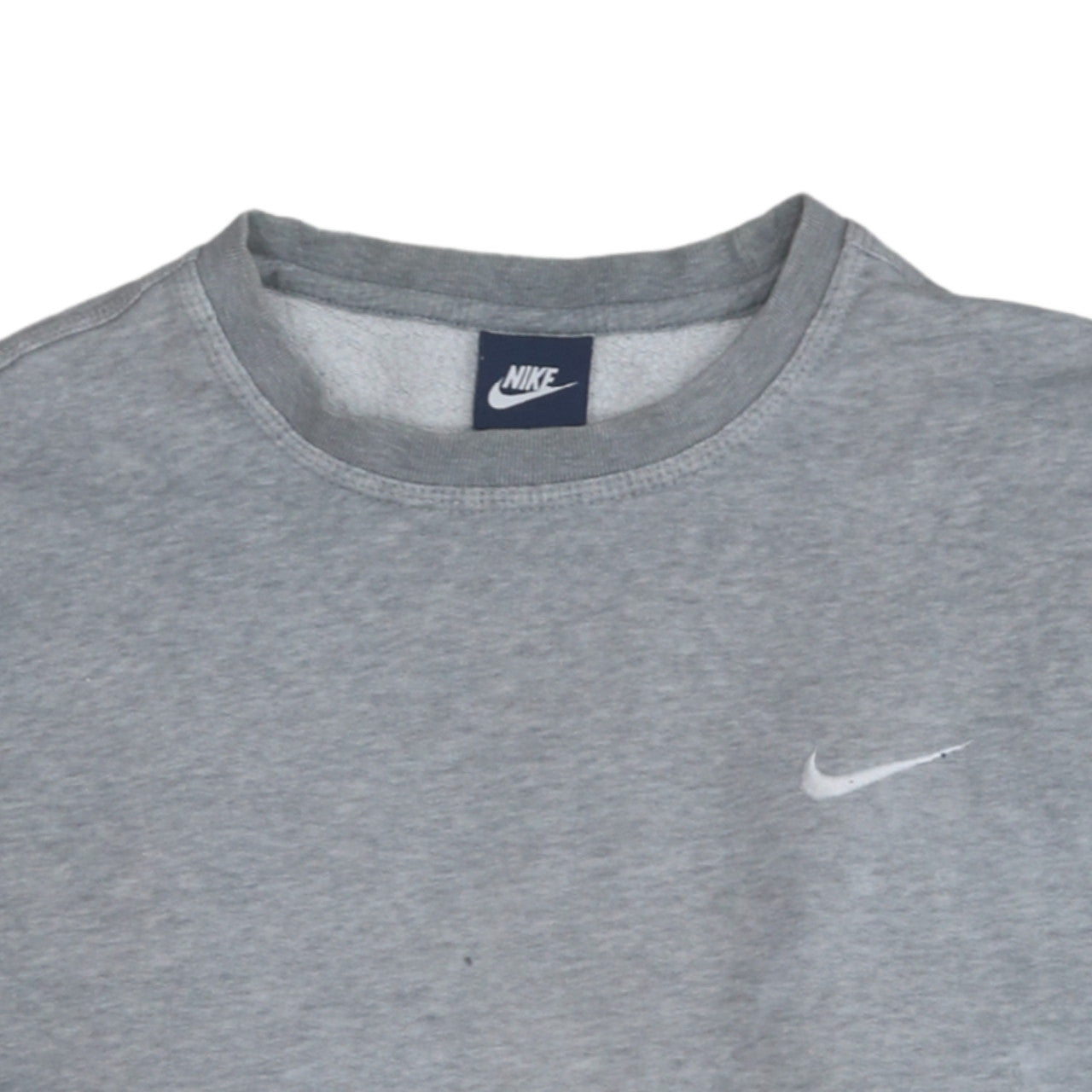Mens UK Size L Nike Grey Pullover Sweatshirt