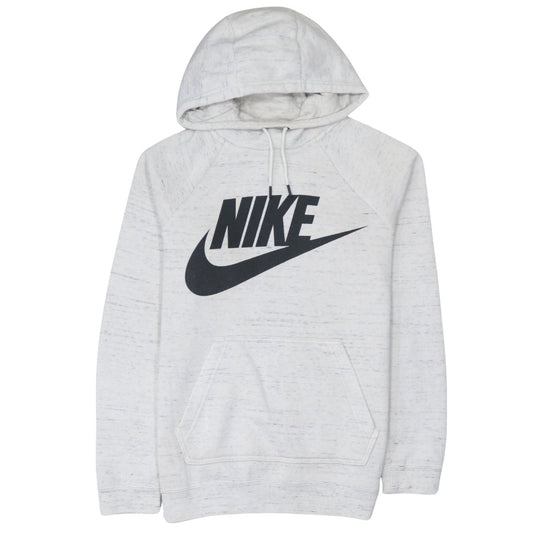 Womens UK Size XS Nike White Pullover Hoodie