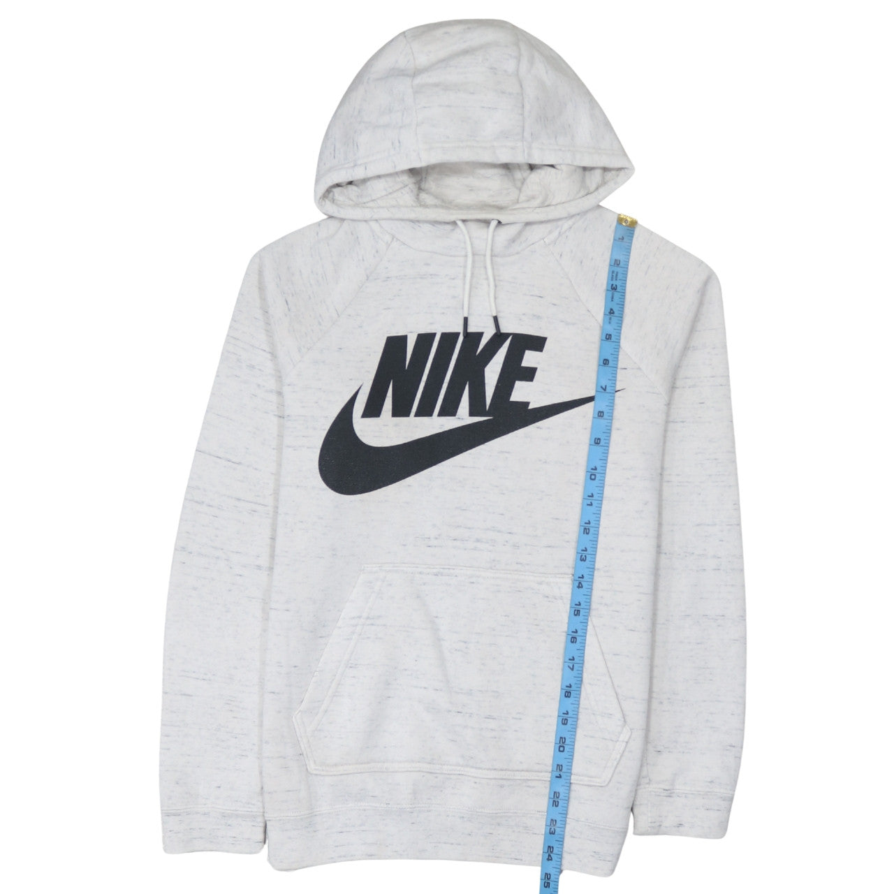 Womens UK Size XS Nike White Pullover Hoodie