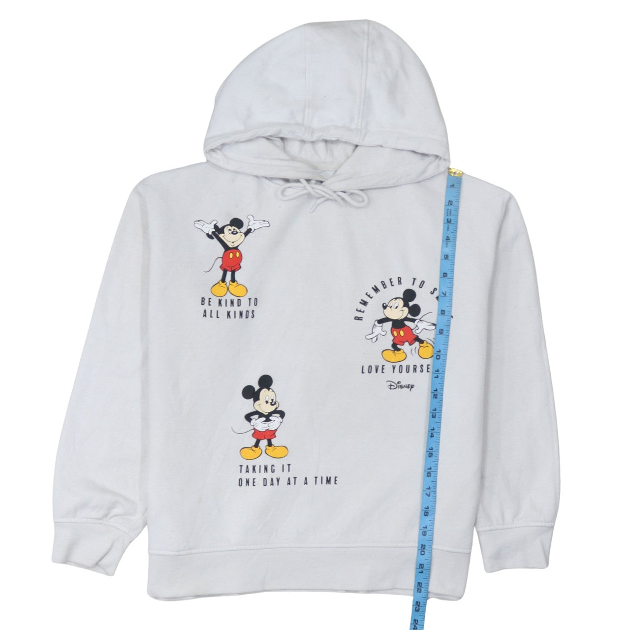 Womens UK Size M Disney White Pullover Hoodie