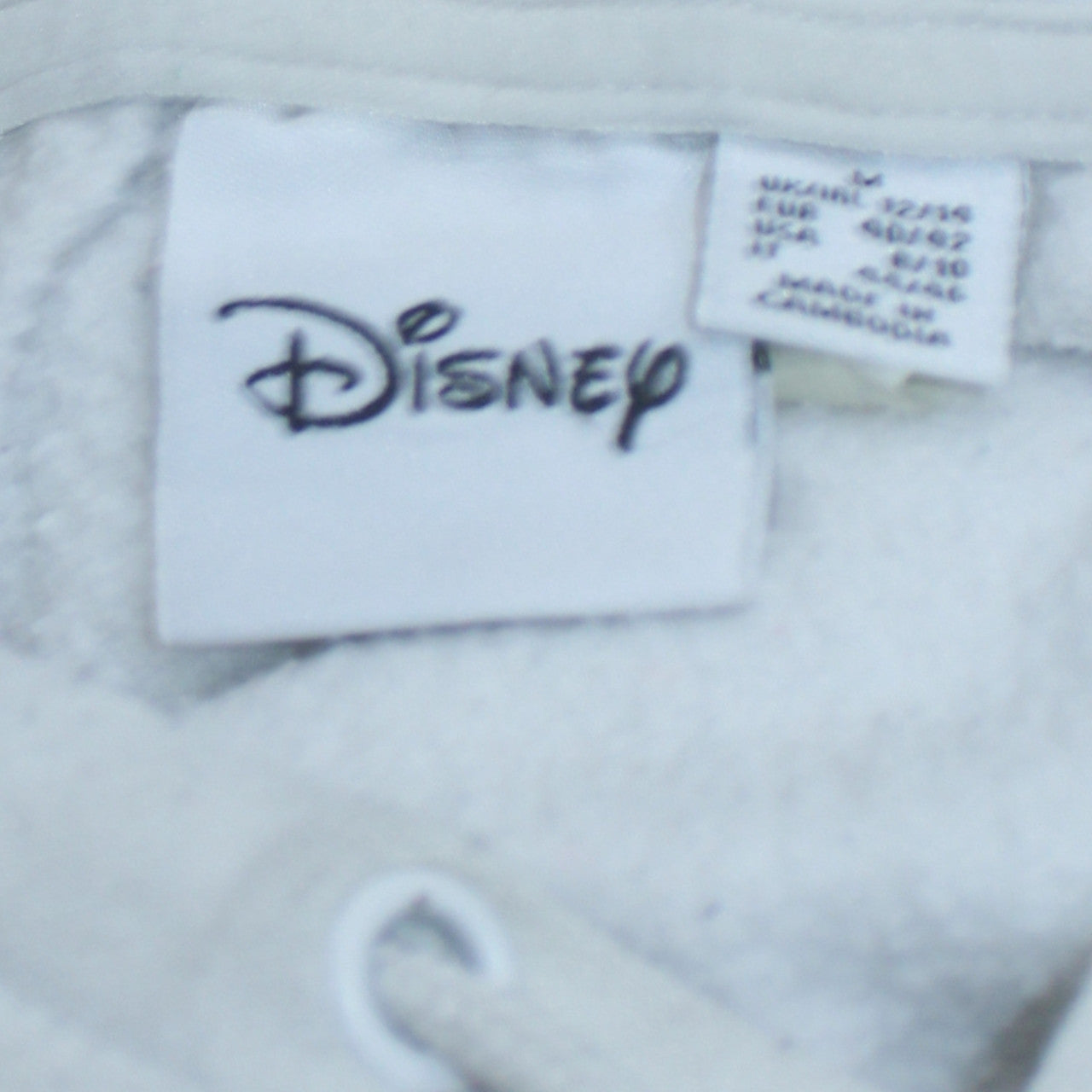 Womens UK Size M Disney White Pullover Hoodie