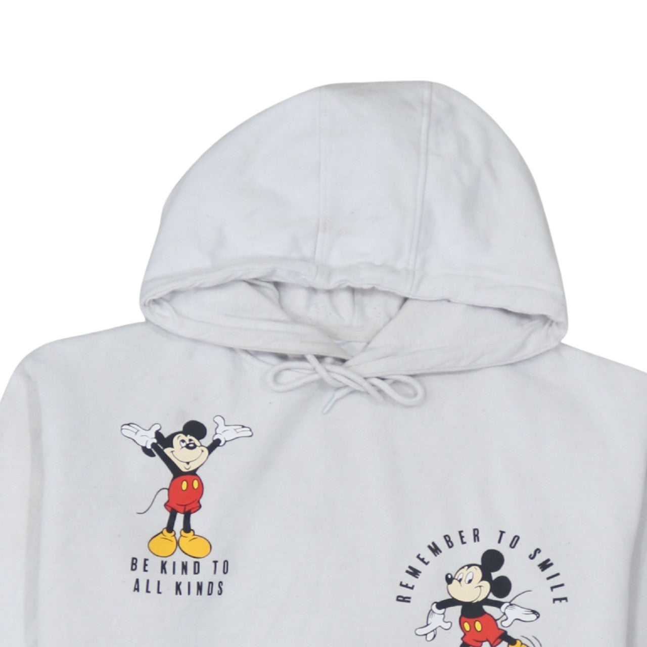 Womens UK Size M Disney White Pullover Hoodie