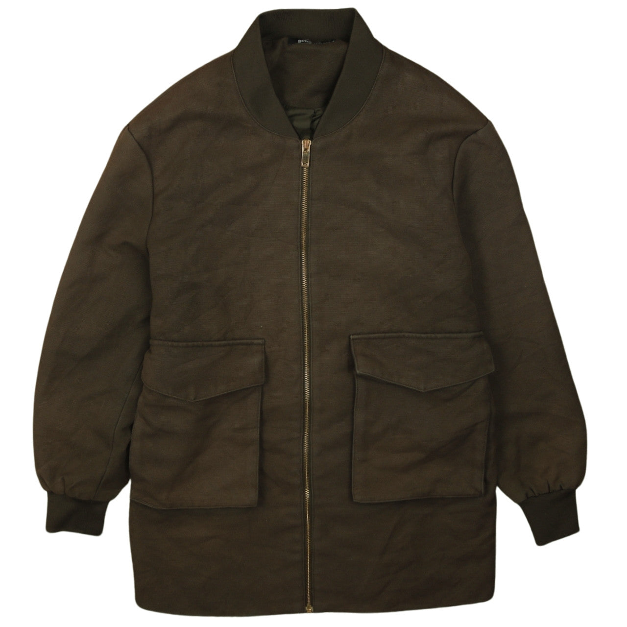 Mens UK Size S Gina Tricot Brown Casual Jacket