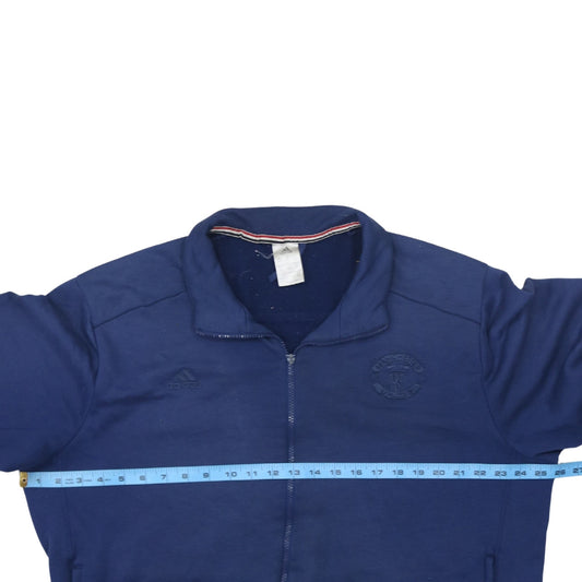Mens UK Size 2XL adidas Blue Football Gym & Training Running & Jogging Jacket