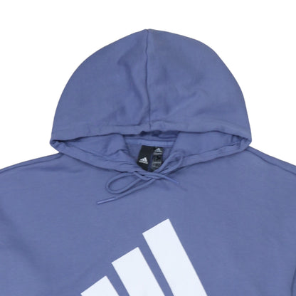 Womens UK Size L adidas Blue Pullover Hoodie
