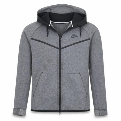 Mens UK Size S Nike Grey Full Zip Hoodie