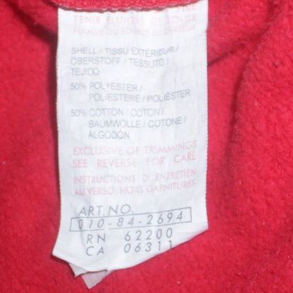 Mens UK Size L PUMA Red Full Zip Hoodie