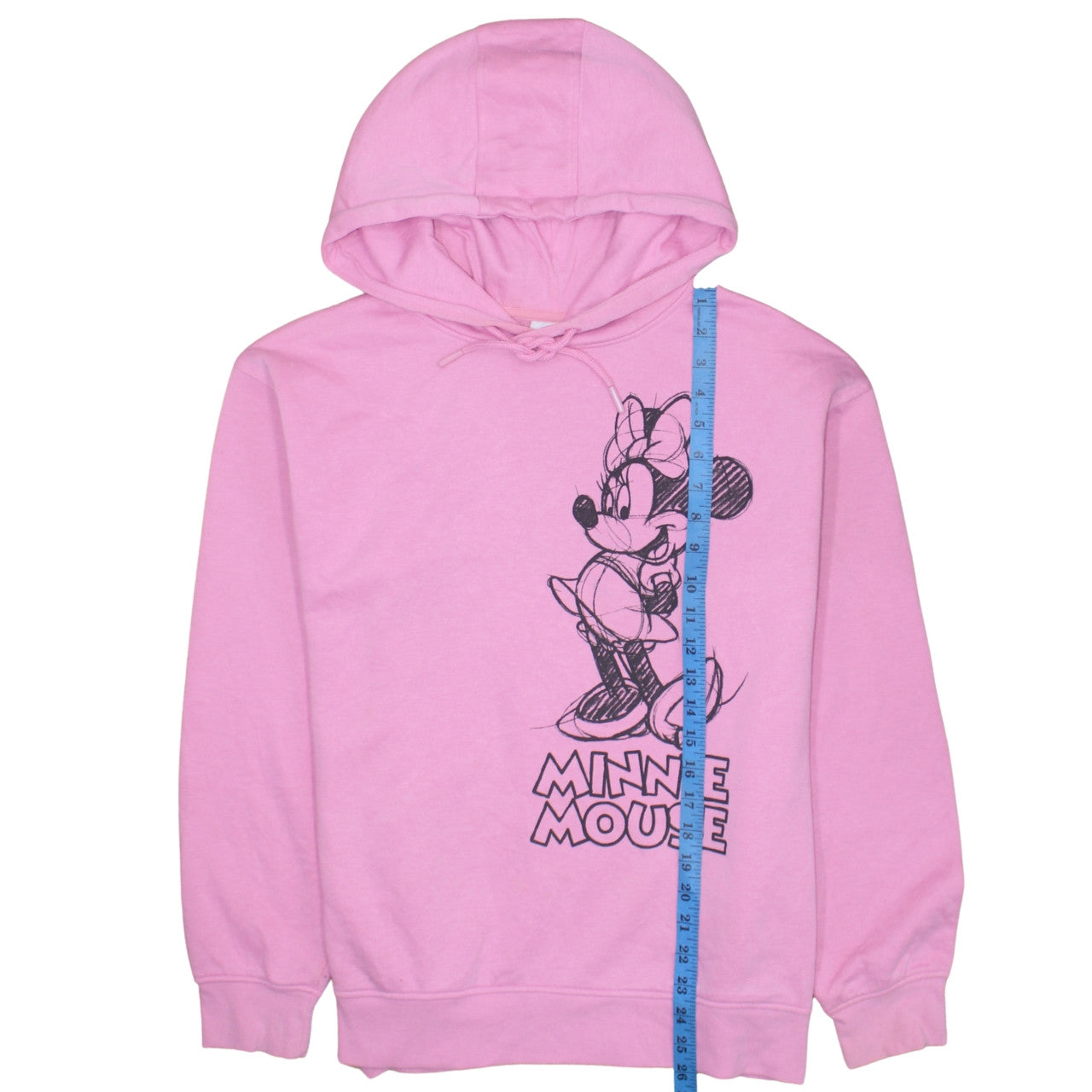 Womens UK Size 12 Primark Pink Pullover Hoodie