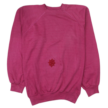 Womens UK Size L Champion Pink Pullover Sweatshirt