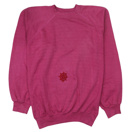 Womens UK Size L Champion Pink Pullover Sweatshirt
