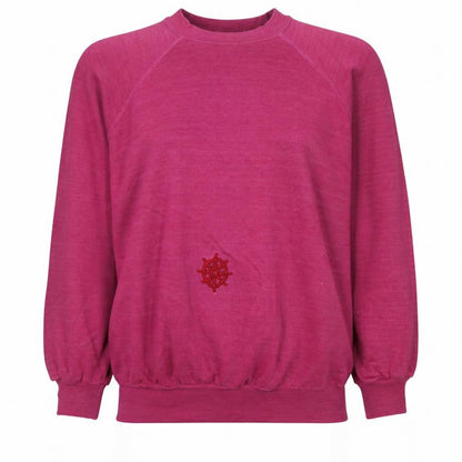 Womens UK Size L Champion Pink Pullover Sweatshirt