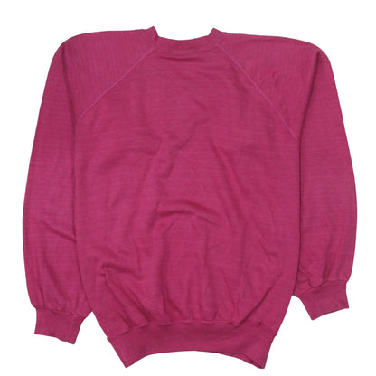 Womens UK Size L Champion Pink Pullover Sweatshirt
