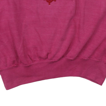 Womens UK Size L Champion Pink Pullover Sweatshirt