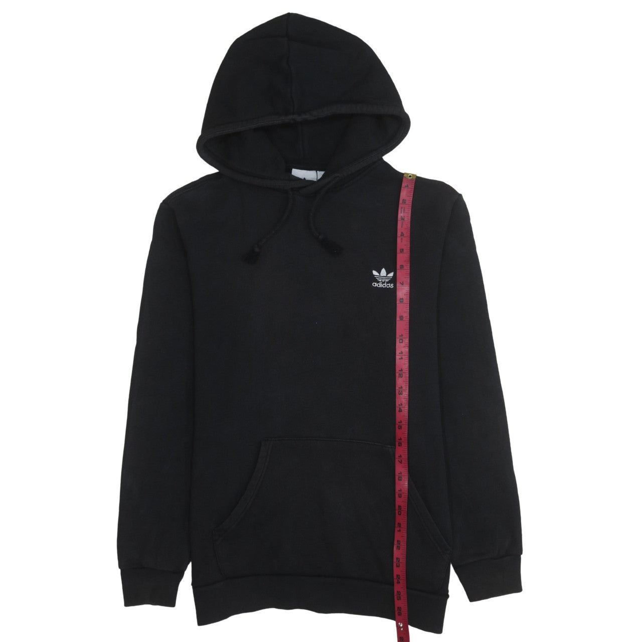 Mens UK Size M adidas Black Pullover Hoodie