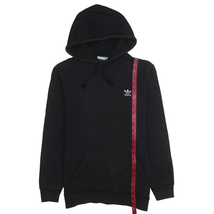 Mens UK Size M adidas Black Pullover Hoodie