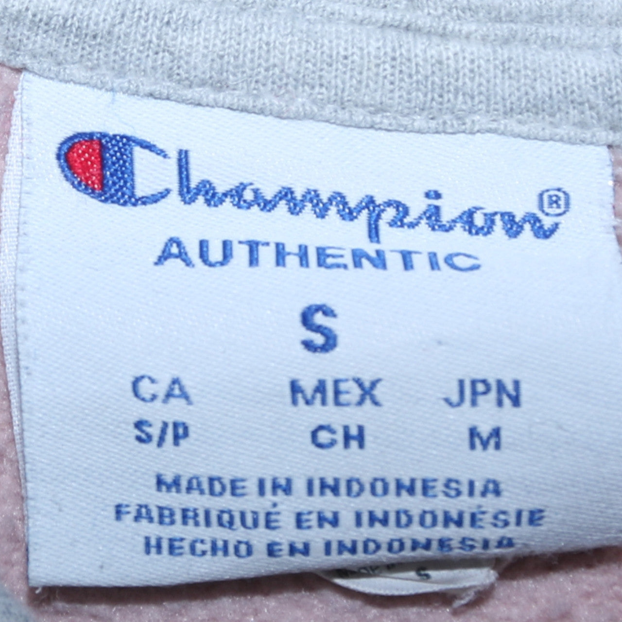 Womens UK Size S Champion Beige Pullover Hoodie