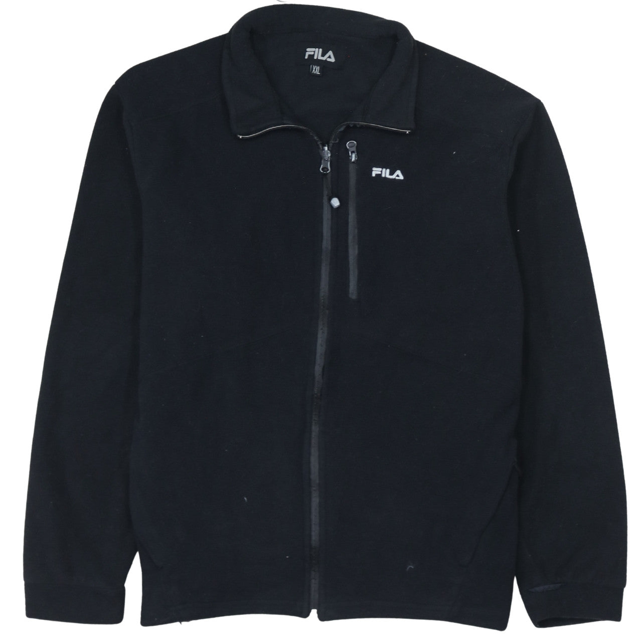 Mens UK Size 2XL FILA Black Basic Jacket