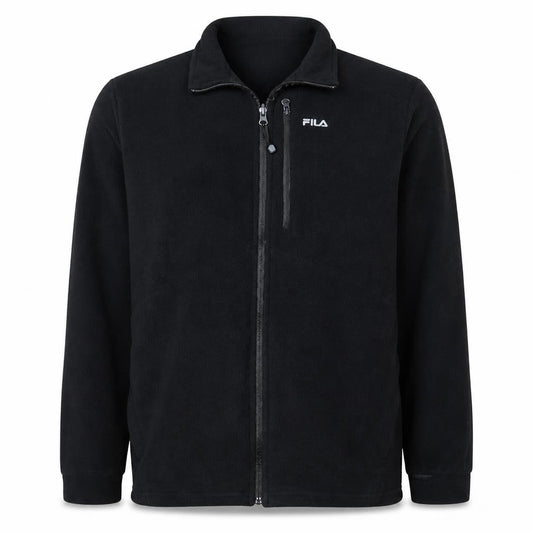 Mens UK Size 2XL FILA Black Basic Jacket