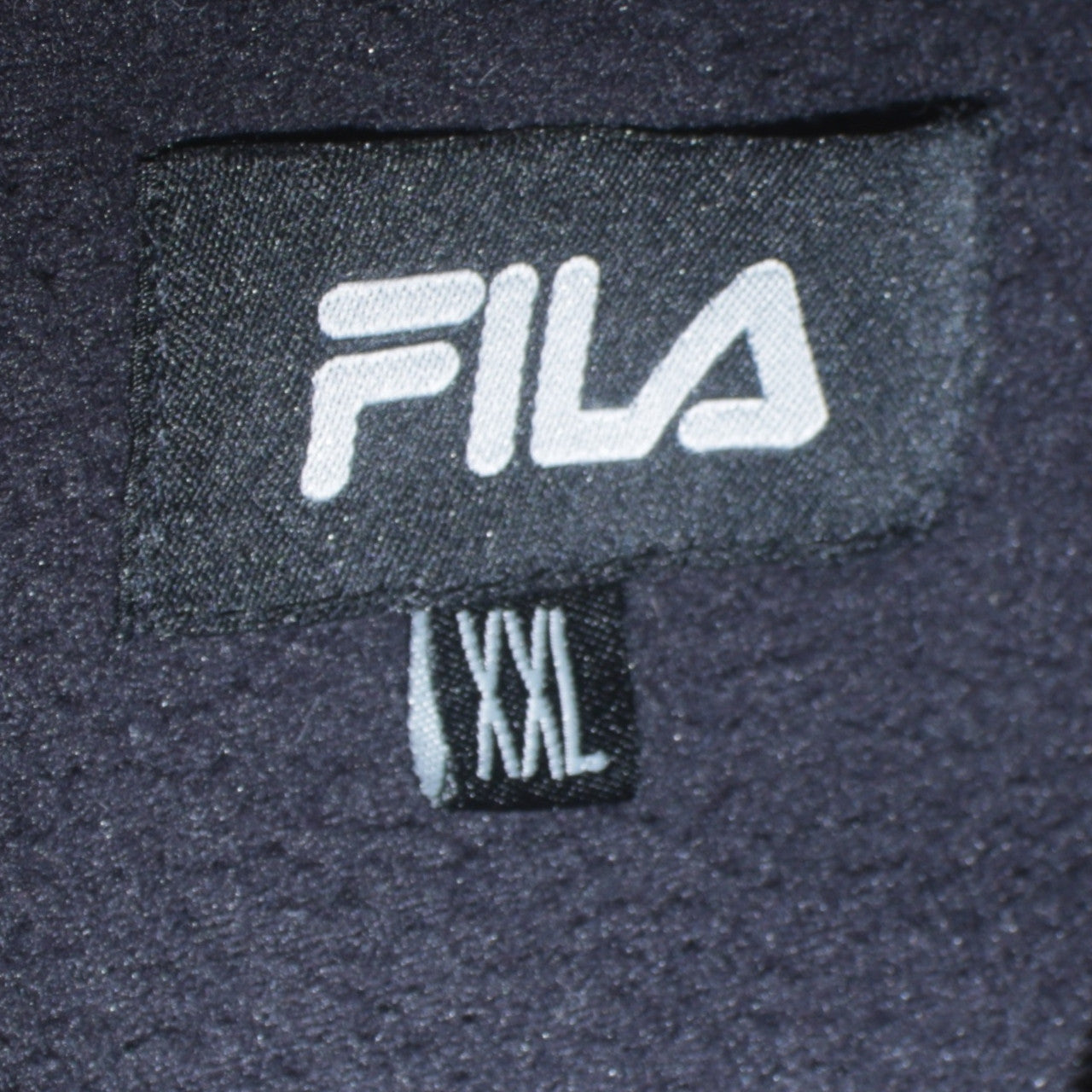 Mens UK Size 2XL FILA Black Basic Jacket