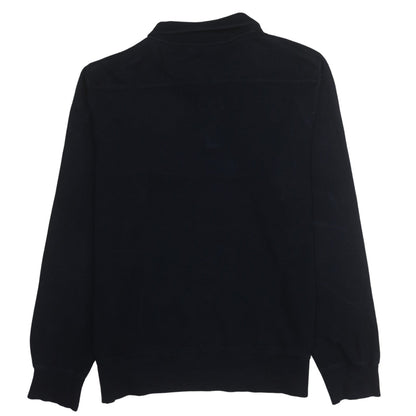 Mens UK Size XL GANT Black Henley Sweatshirt