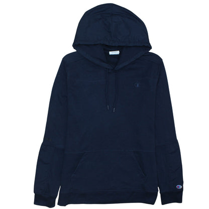 Mens UK Size XL Champion Blue Pullover Hoodie