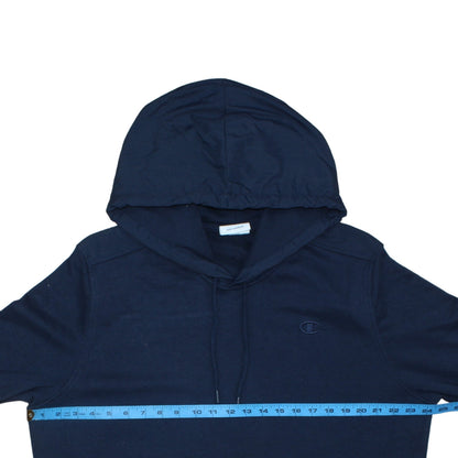 Mens UK Size XL Champion Blue Pullover Hoodie
