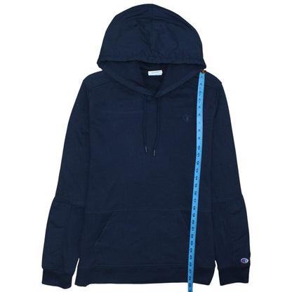Mens UK Size XL Champion Blue Pullover Hoodie