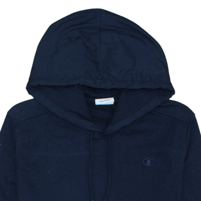 Mens UK Size XL Champion Blue Pullover Hoodie