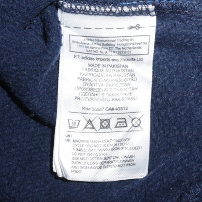Mens UK Size S adidas Blue Pullover Sweatshirt