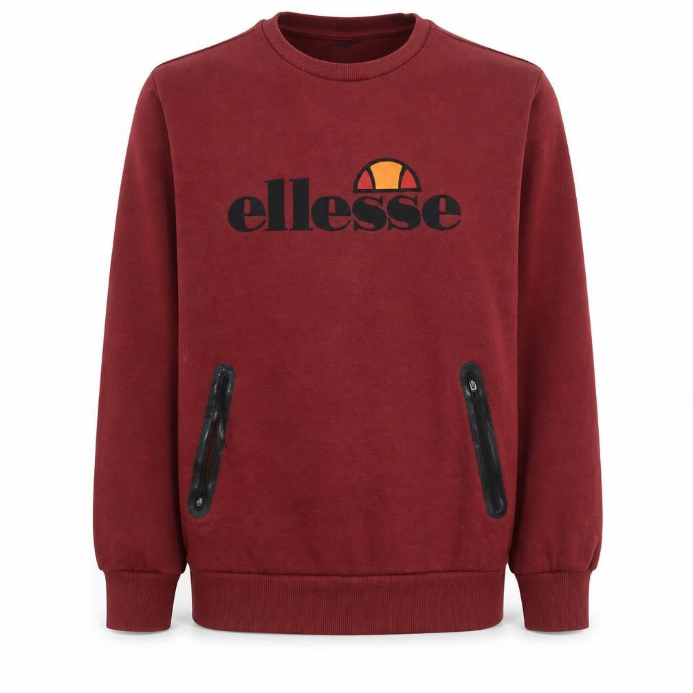 Mens UK Size M ellesse Red Pullover Sweatshirt