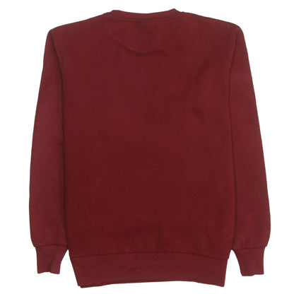 Mens UK Size M ellesse Red Pullover Sweatshirt