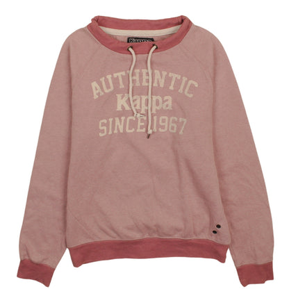 Womens UK Size L Kappa Pink Pullover Sweatshirt
