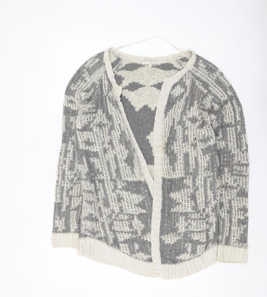 Womens UK Size 10 River Island Grey Cardigan Jumper