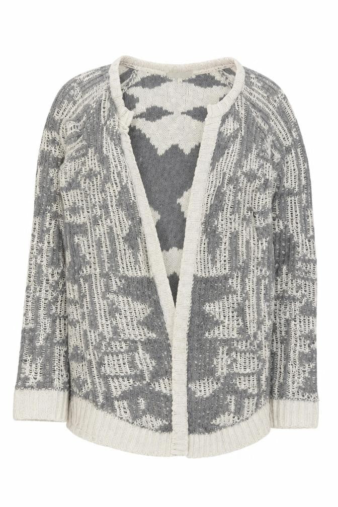 Womens UK Size 10 River Island Grey Cardigan Jumper