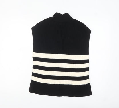 Womens UK Size XL MNG Black Vest Jumper
