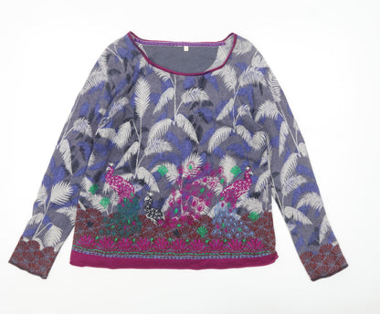 Womens UK Size 12 White Stuff Multicoloured Pullover Jumper
