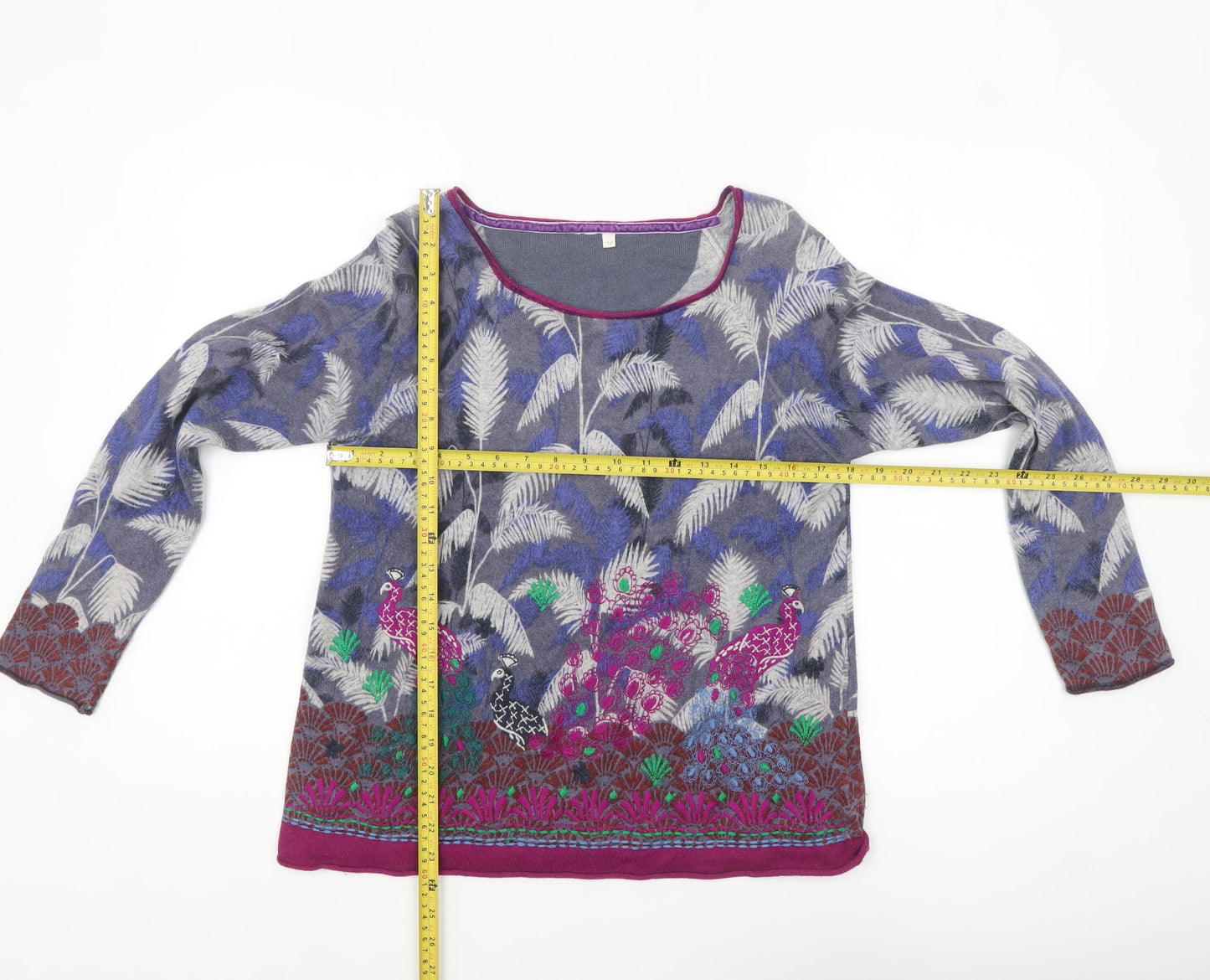 Womens UK Size 12 White Stuff Multicoloured Pullover Jumper