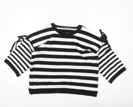 Womens UK Size M Marks and Spencer Black Pullover Jumper