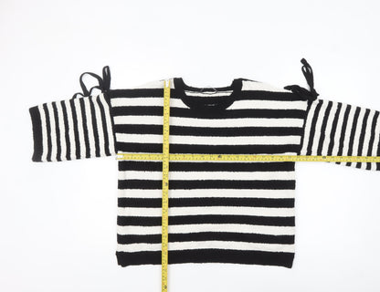 Womens UK Size M Marks and Spencer Black Pullover Jumper