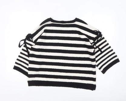 Womens UK Size M Marks and Spencer Black Pullover Jumper