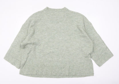 Womens UK Size 28/30 Simply Be Green Pullover Jumper